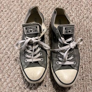 Womens 9.5 grey converse